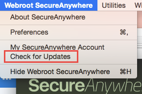 WebRoot Instalar Para Mac
