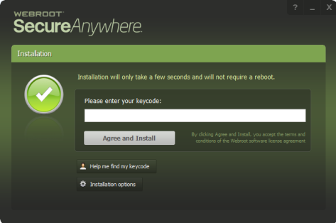 Webroot secureanywhere